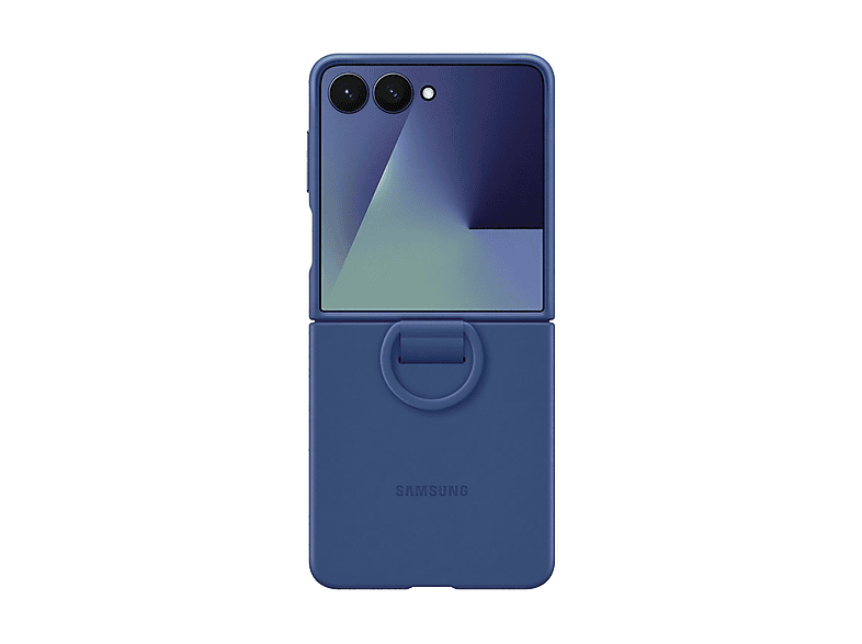 Thumbnail - SAMSUNG Silicone Ring Case, Backcover, Samsung, Galaxy Z Flip7, Blau