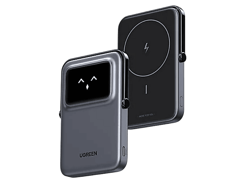UGREEN Uno MagSafe Wireless 5.000 mAh 20W Hızlı Şarj Powerbank, Siyah 35605B