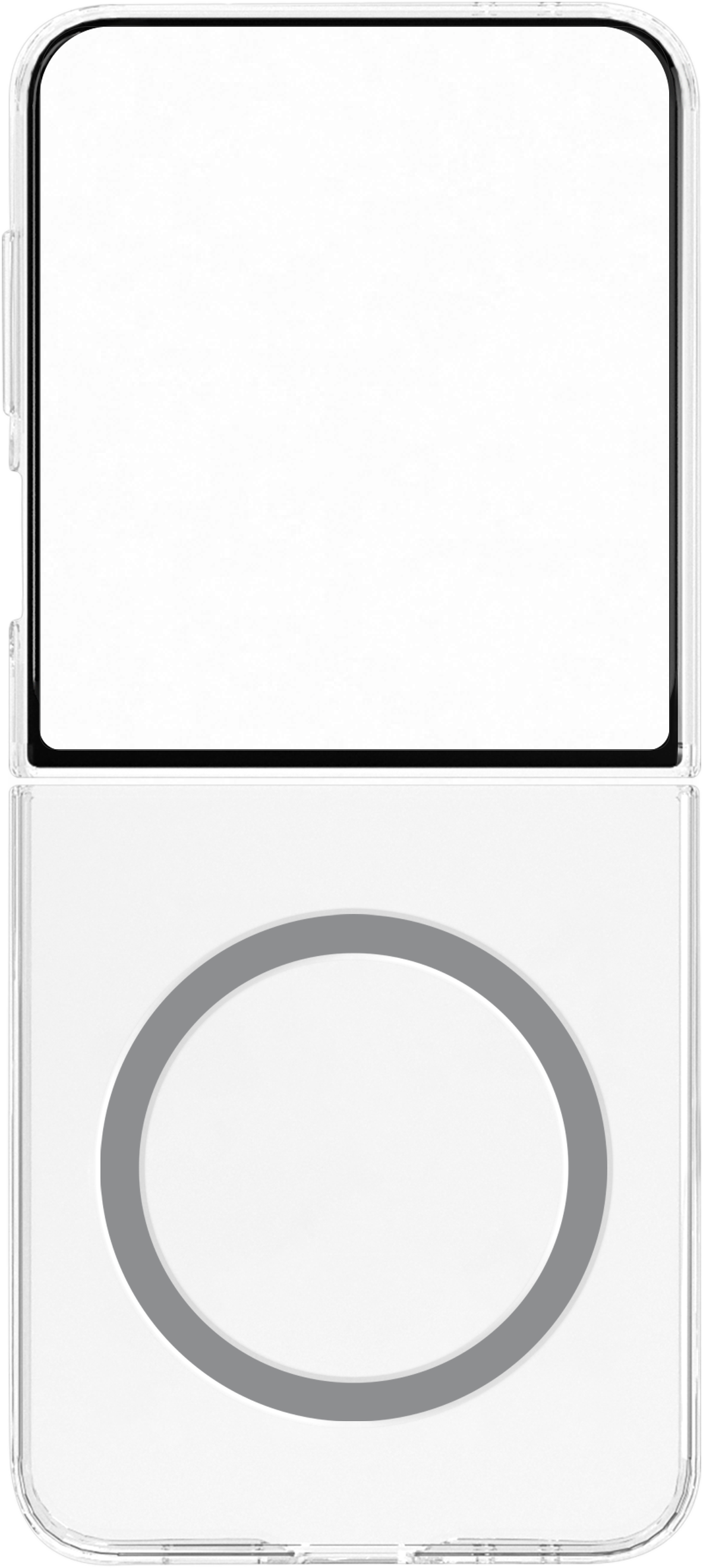 SAMSUNG Galaxy Flip7 Yuchuan mágneses vékony tok, átlátszó (GP-FFF766YCATW)