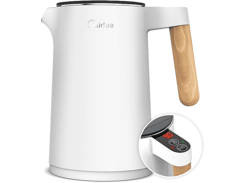 Czajnik elektryczny MIDEA MK-HE1533 Biały