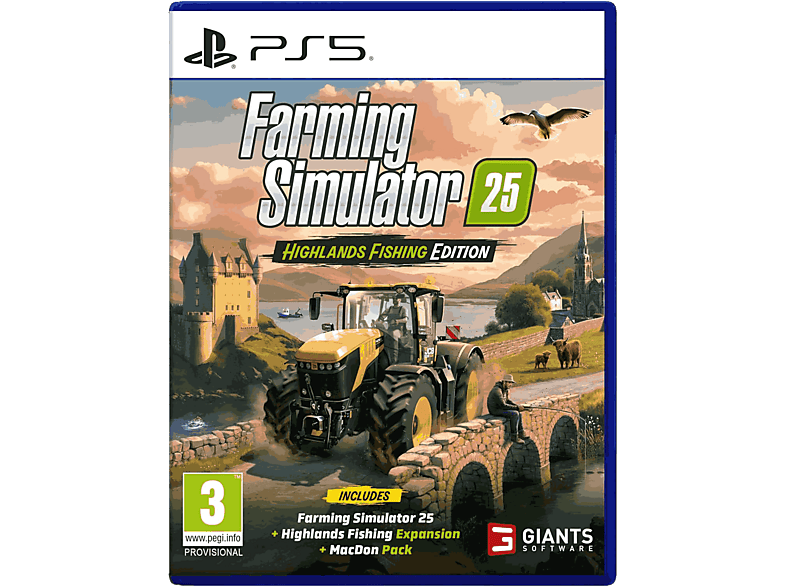 PS5 Farming Simulator 25: Highlands Fishing Edition