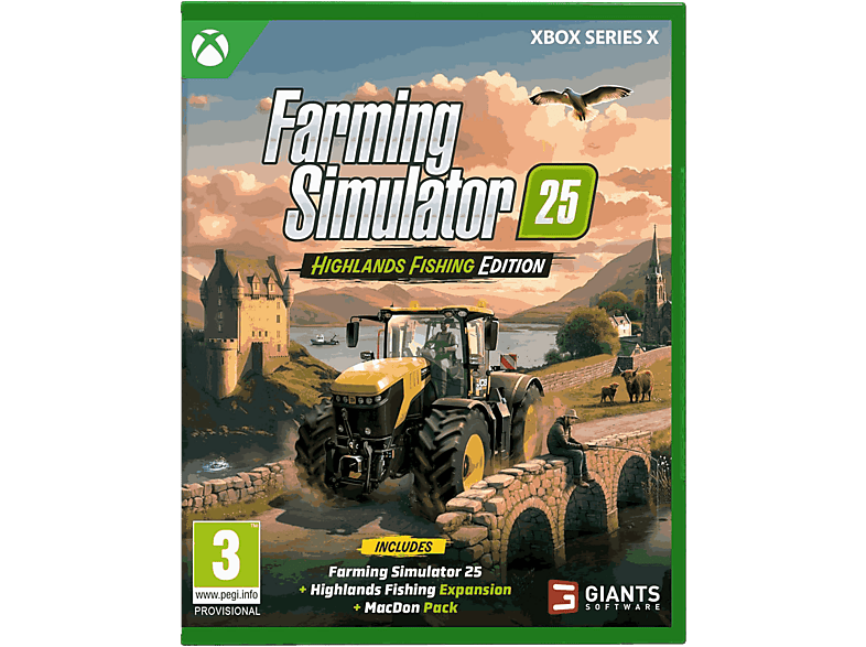 Xbox Series X S Farming Simulator 25: Highlands Fishing Edition