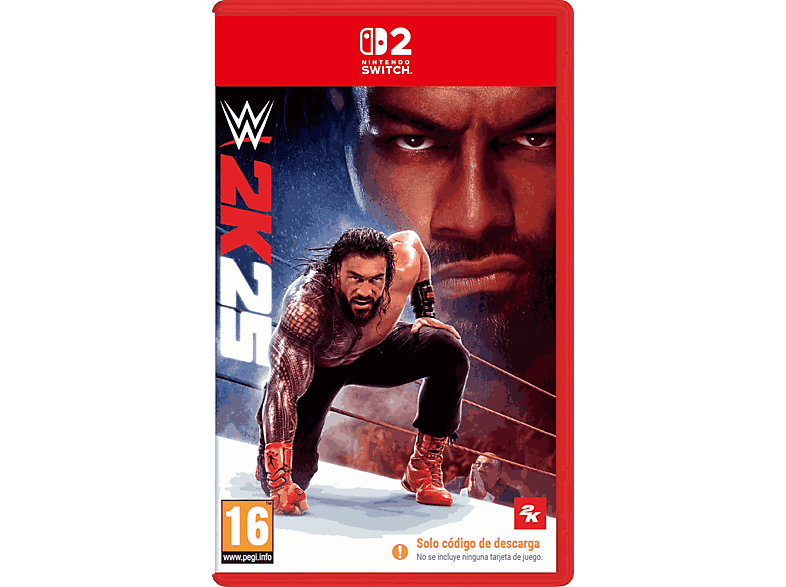Nintendo Switch 2 WWE 2K25 (Código en la caja)