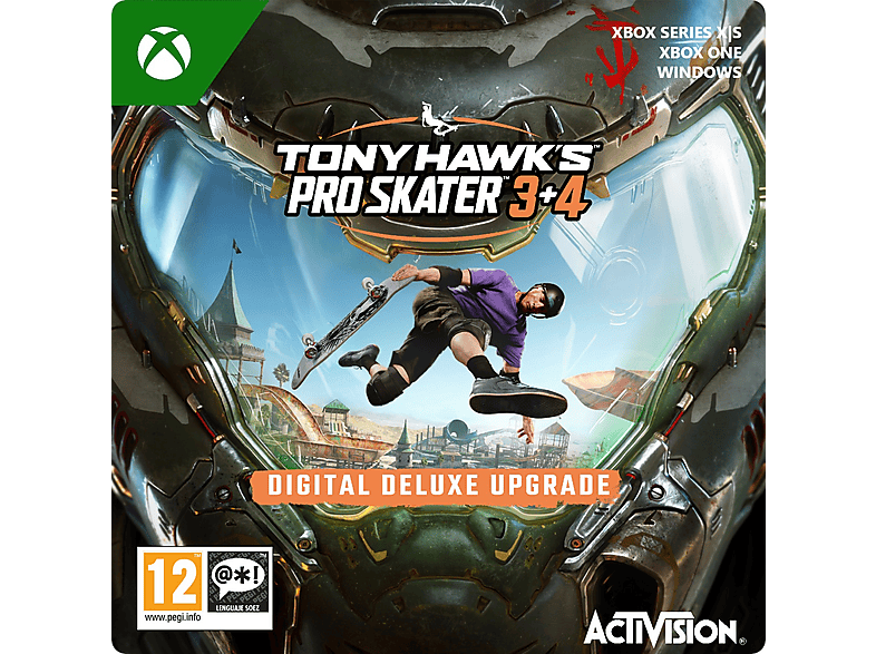 Xbox Series X S & One Windows PC Tony Hawk’s™ Pro Skater™ 3 + 4 (Digital Deluxe Upgrade) (*Juego base no incluido) (Código de descarga)