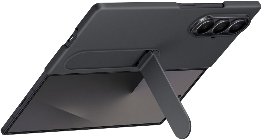 SAMSUNG Galaxy Fold7 álló tok szíjjal, fekete (EF-MF966CBEGWW)