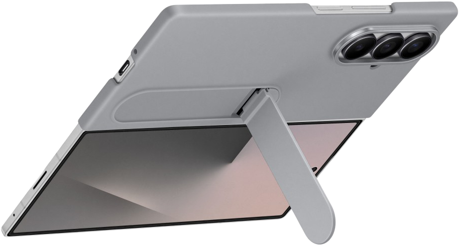 SAMSUNG Galaxy Fold7 álló tok szíjjal, szürke (EF-MF966CJEGWW)