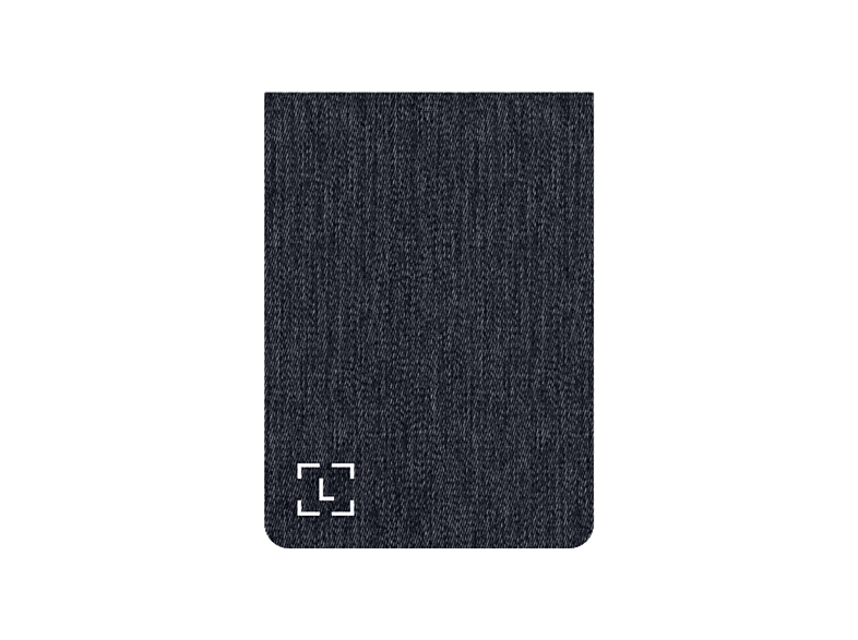 Funda Crypto Wallet - Ledger Flex Magnet Folios, Núcleo de fibra vidrio con exterior tela, Imanes integrados, Gris