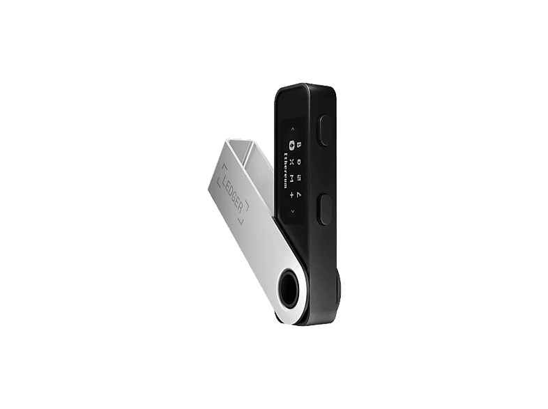 Crypto Wallet - Ledger Nano S Plus, USB-C, Pantalla 1.09" OLED, Negro mate