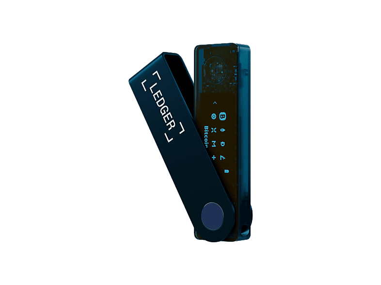 Ledger Nano X, USB-C, Bluetooth, Pantalla 1.09 OLED, Azul zafiro