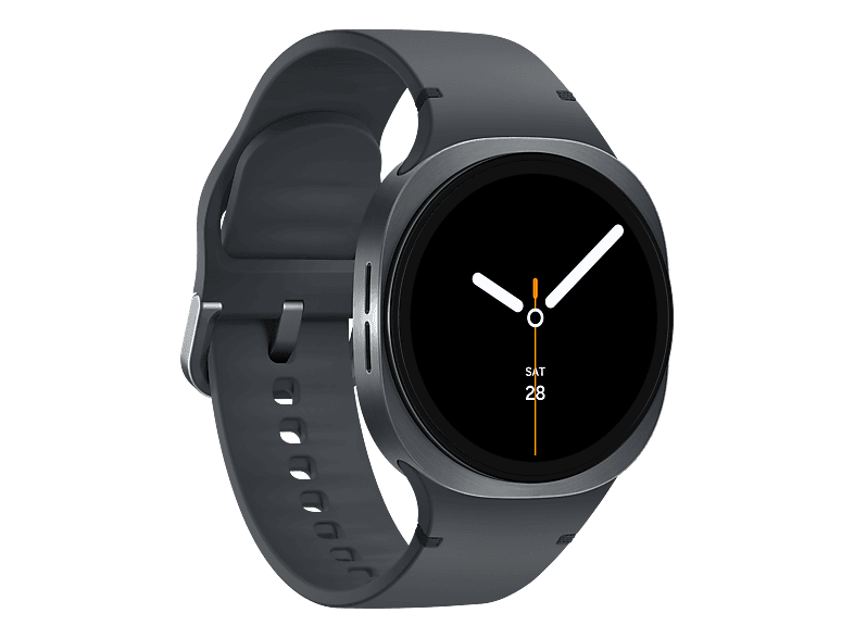 SAMSUNG Galaxy Watch8 (40 mm, LTE-Version) Smartwatch Aluminium, Graphite