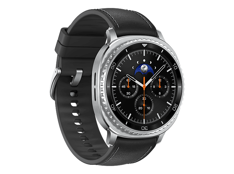 SAMSUNG Galaxy Watch8 Classic (46 mm, LTE-Version) Smartwatch Edelstahl, Black