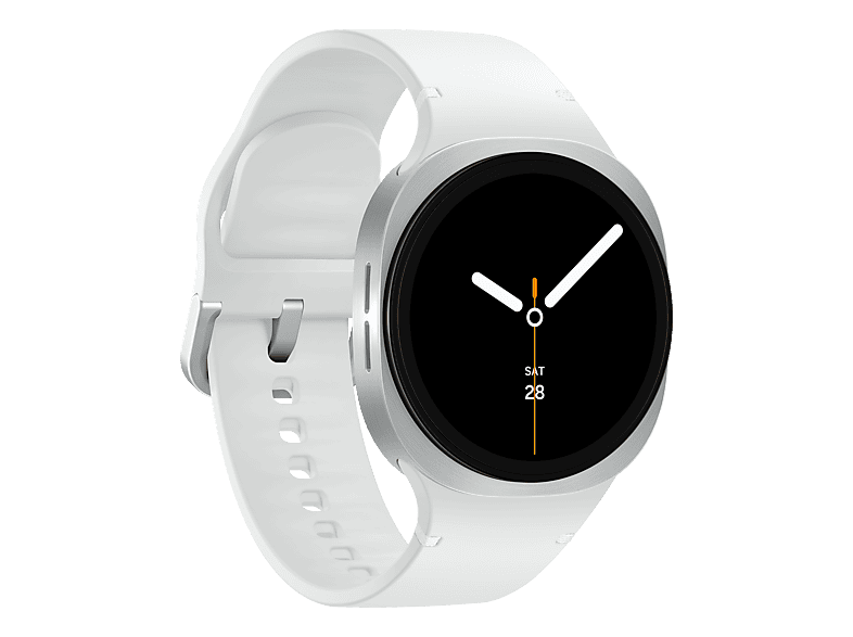 MediaMarkt, Samsung Galaxy Watch8, 40 Mm, Bluetooth-Version Smartwatch Aluminium, Silver, Smartphones, Handy & Navi, Smartwatch, SM-L320NZSAEUE