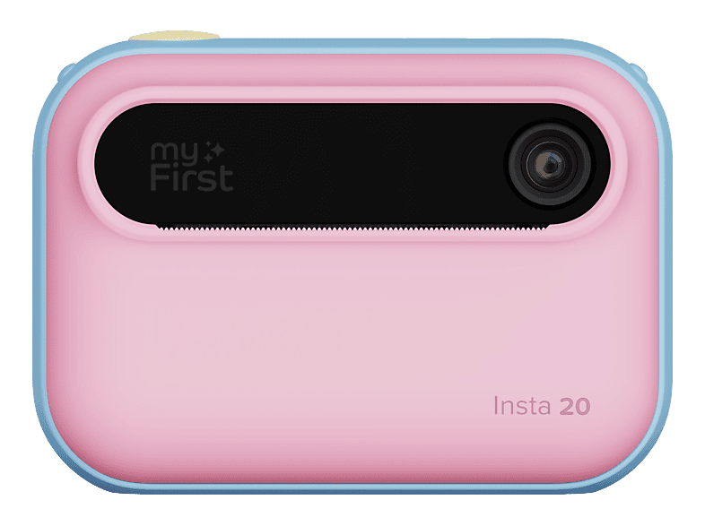 MYFIRST Insta 20 Sofortbildkamera für Kinder, Cotton Candy Pink