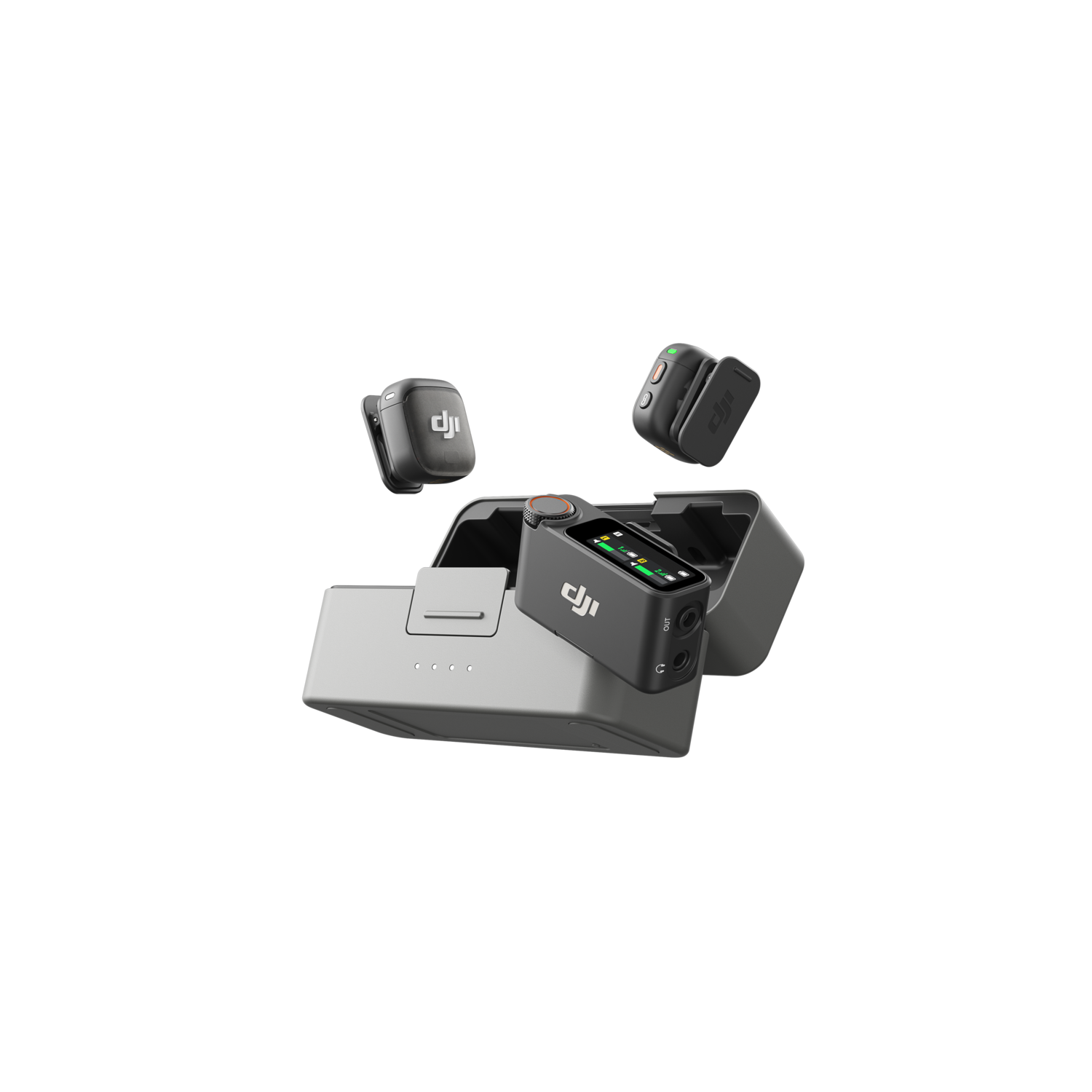 Dji Mic 3 (2 Tx + 1 Rx Charging Case) Microfoon