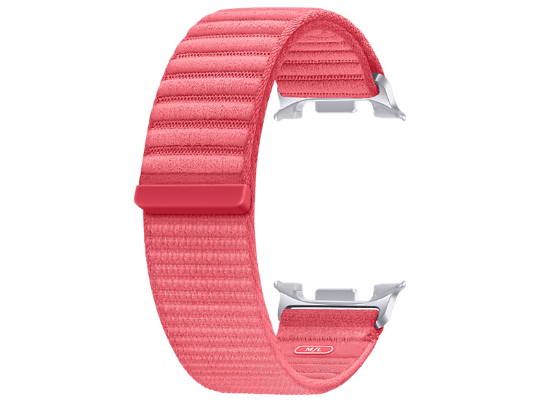 Pasek Samsung Fabric Band do Galaxy Watch8 M/L czerwony