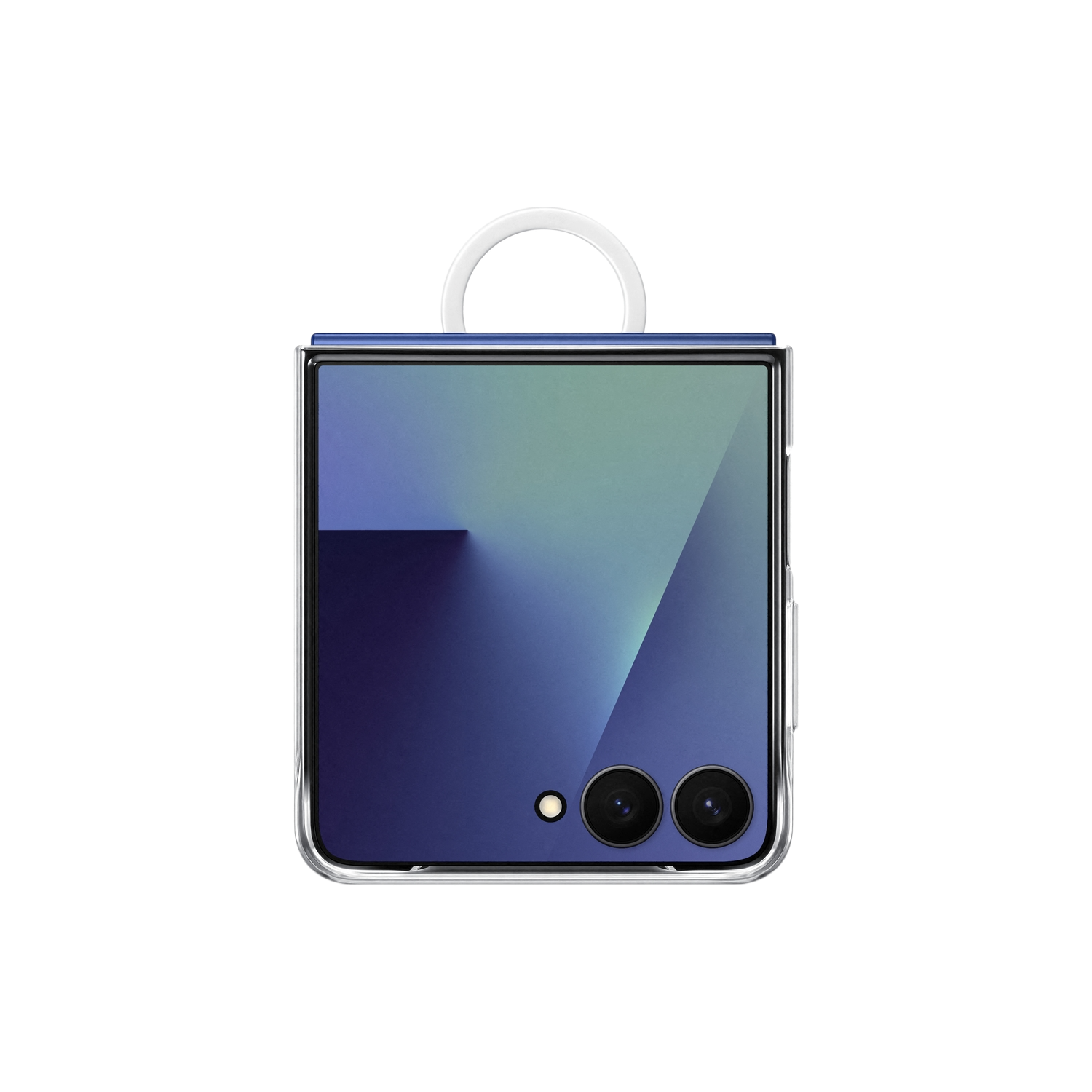 Samsung Ring Telefoonhoesje Voor Galaxy Z Flip 7 Transparant