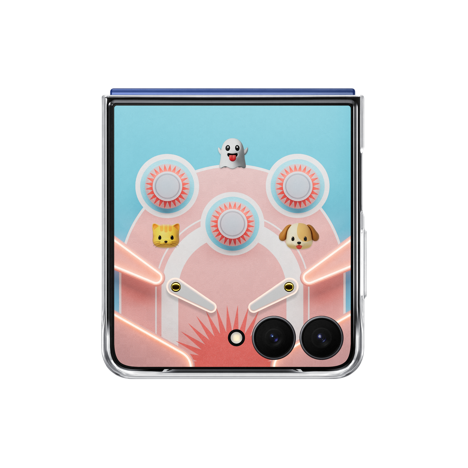 Samsung Flipsuit Telefoonhoesje Voor Galaxy Z Flip 7 Transparant