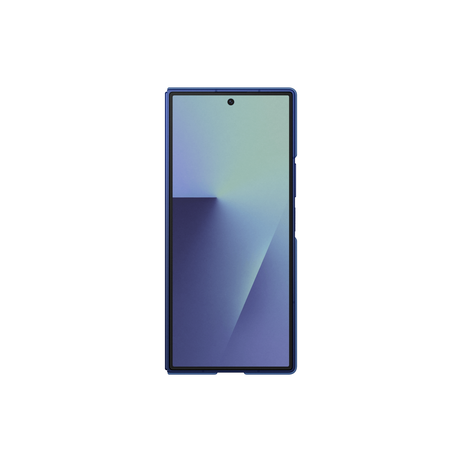 Samsung Silicone Telefoonhoesje Voor Galaxy Z Fold 7 Blauw