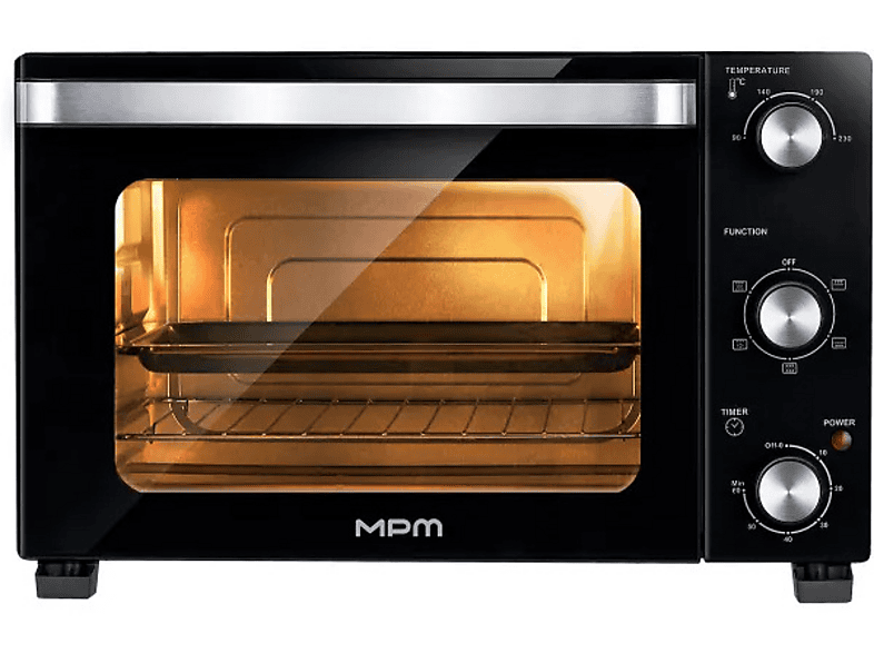 Mini piekarnik MPM MPE16/T Czarny – zdjęcie 3