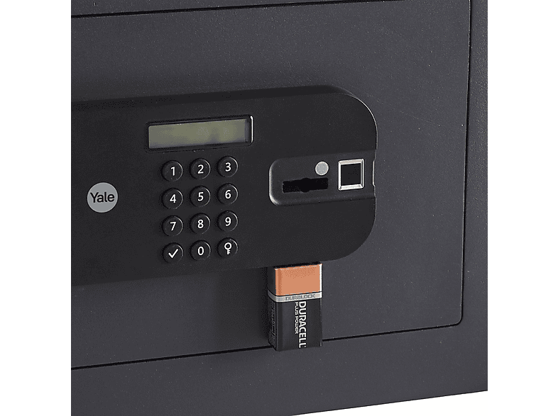 Thumbnail - YALE YSFB/200 - Elektronischer High Security Safe mit Tastenfeld & Fingerabdrucksensor, 16.3 l, Fingerprint Tresor