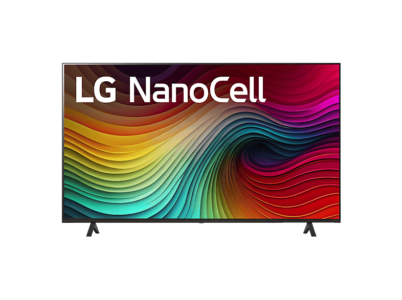 LG 55NANO82T6B, UHD 4K, Procesador Inteligente 4K α5 Gen7, Smart TV, DVB-T2 (H.265), Negro