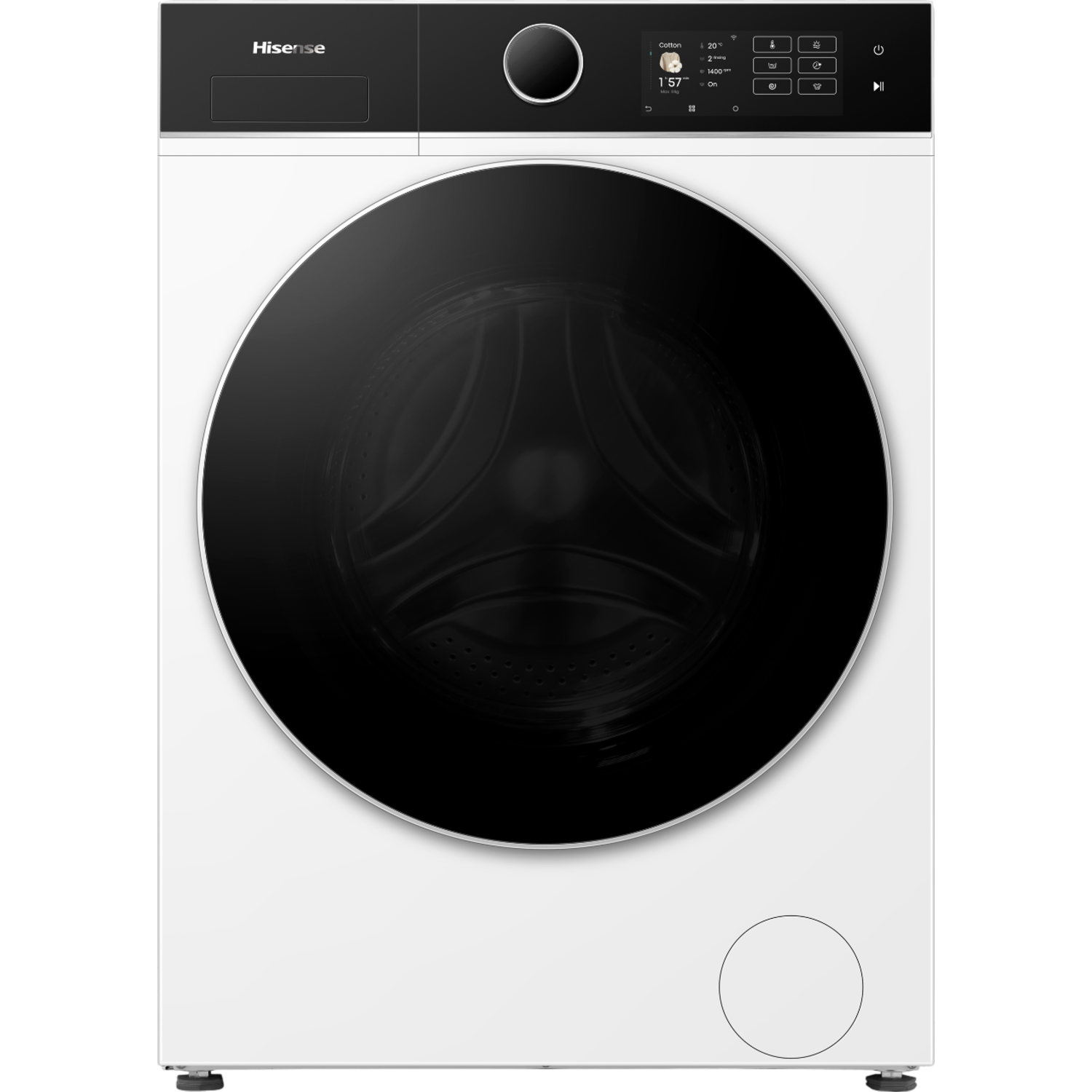 Hisense WD5i8043bwf - Was-droogcombinatie 8 Kg + 5 1400 Rpm 72 Db