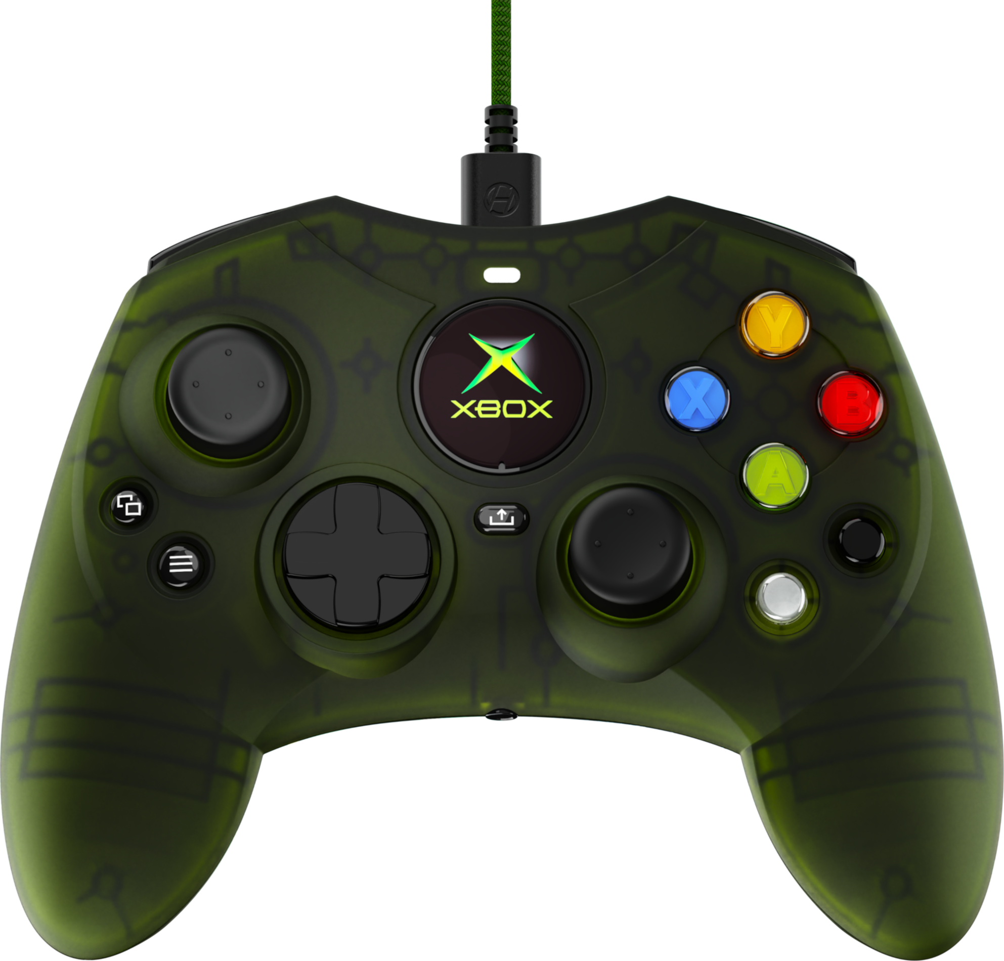 HYPERKIN DuchesS Xbox/PC vezetékes kontroller, zöld