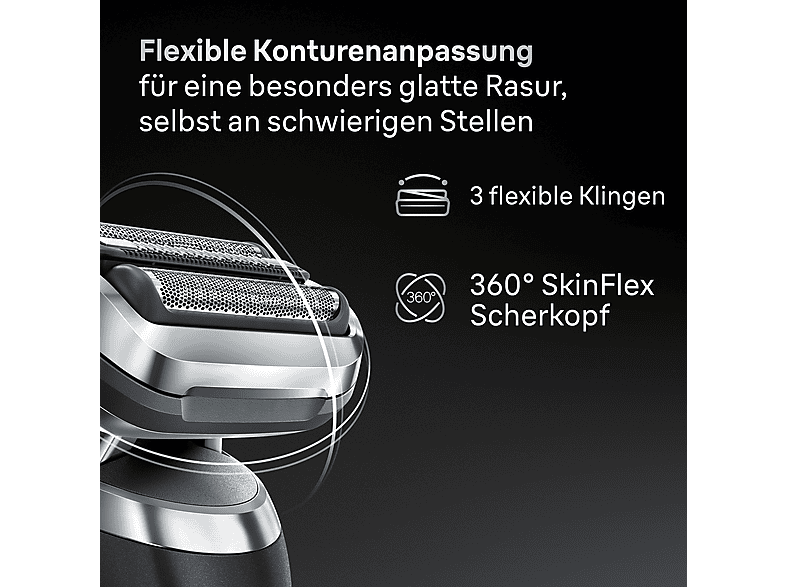 Braun 74S Series 7 Scherkopf (passend für Serie 7 Rasierer); Elektrorasierer Scherkopf — Foto 3 von 5
