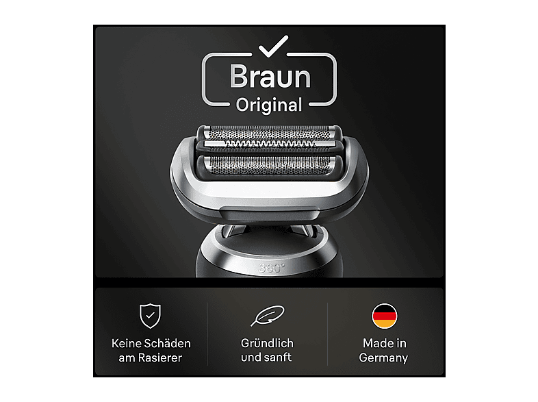 Braun 74S Series 7 Scherkopf (passend für Serie 7 Rasierer); Elektrorasierer Scherkopf — Foto 5 von 5