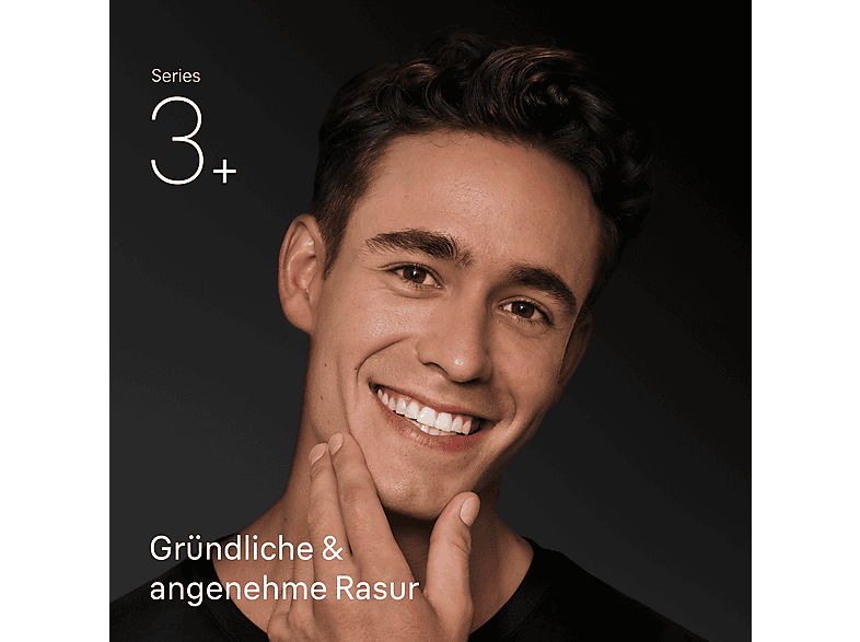 Braun 3010BT Rasierer (Akkubetrieb, Blau, Vibrierende Scherfolien) — Foto 2 von 5