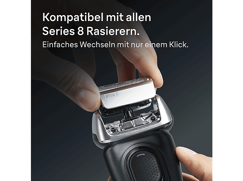 Braun 83M Series 8 Scherkopf (passend für Serie 8 Rasierer); Elektrorasierer Scherkopf — Foto 5 von 5
