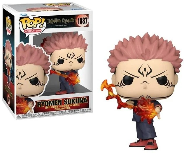 Figura Funko Pop! - Animation: Jujutsu Kaisen - Ryomen Sukuna, 9 cm, Vinilo