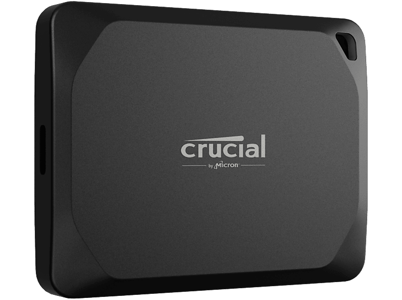 Crucial X10 Pro Portable SSD, Velocidad de lectura y escritura hasta 2100 MB/s, IP55, Negro