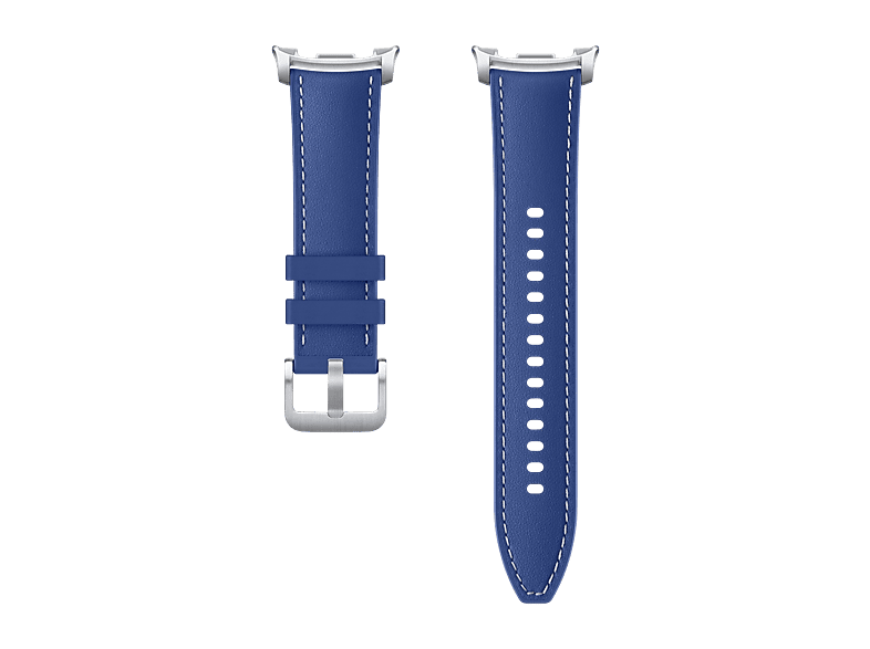 Samsung Galaxy Watch 8 Hibrit Deri S/M/L Saat Kordonu Lacivert