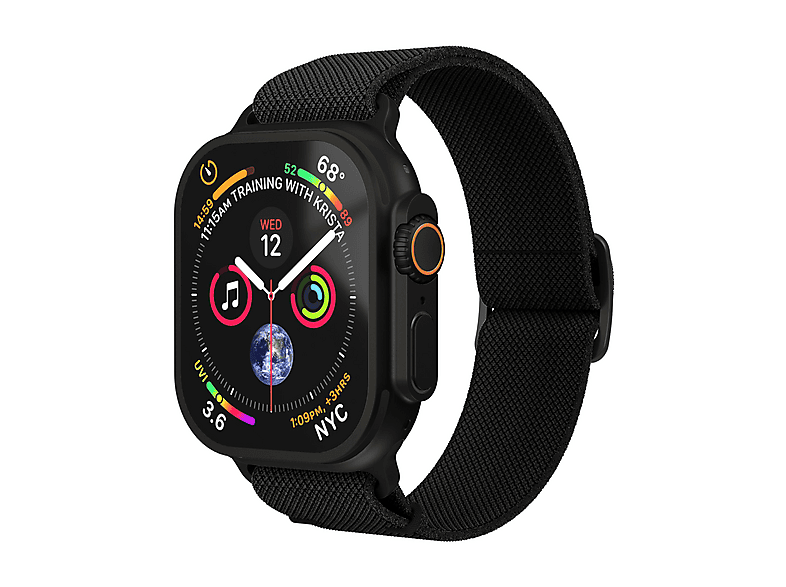 VONMÄHLEN Classic Nylon Loop, Ersatzarmband, All Black