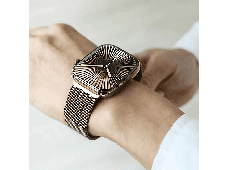 Thumbnail - VONMÄHLEN Milanese Loop 2, Ersatzarmband, Sunset Gold