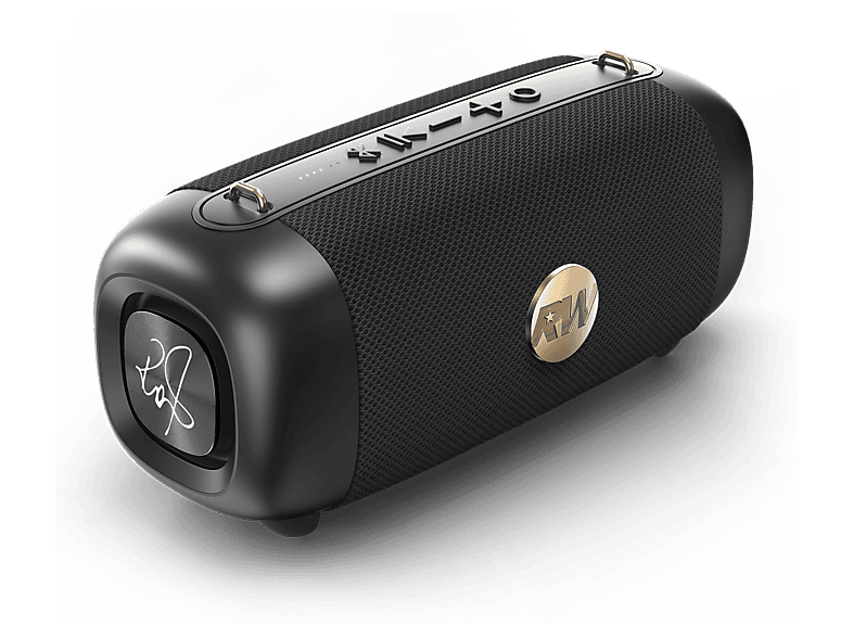 Peaq PPA 405-RW Bluetooth Lautsprecher, Wasserfest, Schwarz