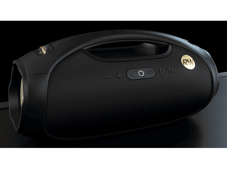 Thumbnail - PEAQ ICONIC Vibe 2 PPA 600-RW Bluetooth Lautsprecher, Schwarz, Wasserfest