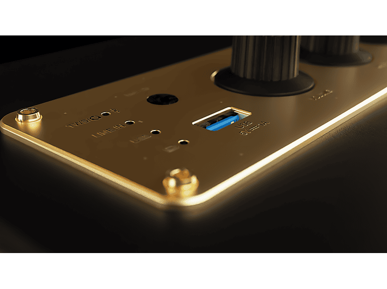 Thumbnail - PEAQ ICONIC Vibe 3 PPA 550-RW Bluetooth Lautsprecher, Schwarz mit goldenen Elementen