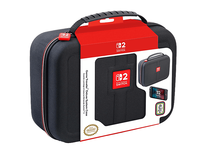 Funda Nintendo Switch 2 - Ardistel Deluxe System Case NS262, Para Switch2, y OLED, Negro
