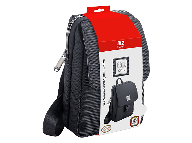 Mochila - Ardistel Deluxe Crossbody Bag MC16, Para Nintendo Switch 2, y OLED, Negro