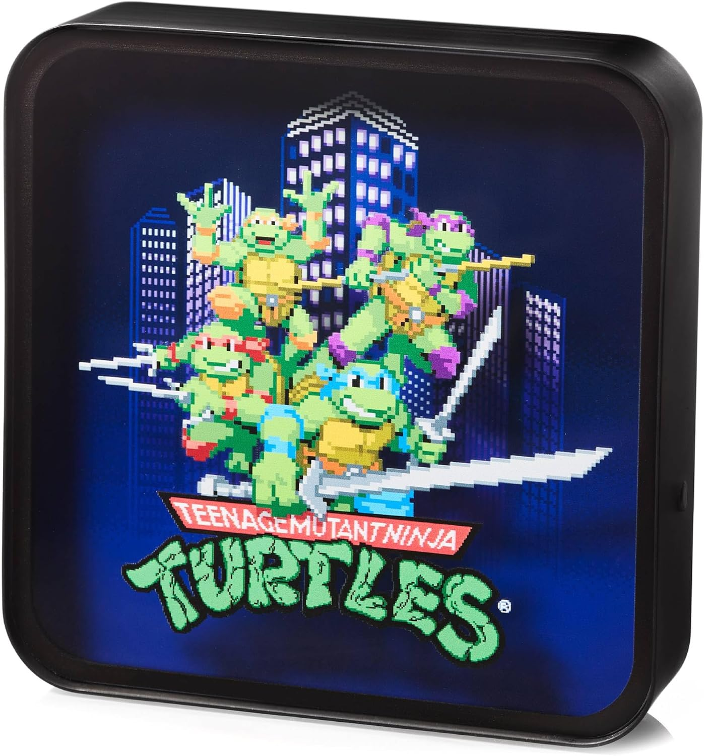 Teenage Mutant Ninja Turtles akril plexi asztali és fali lámpa