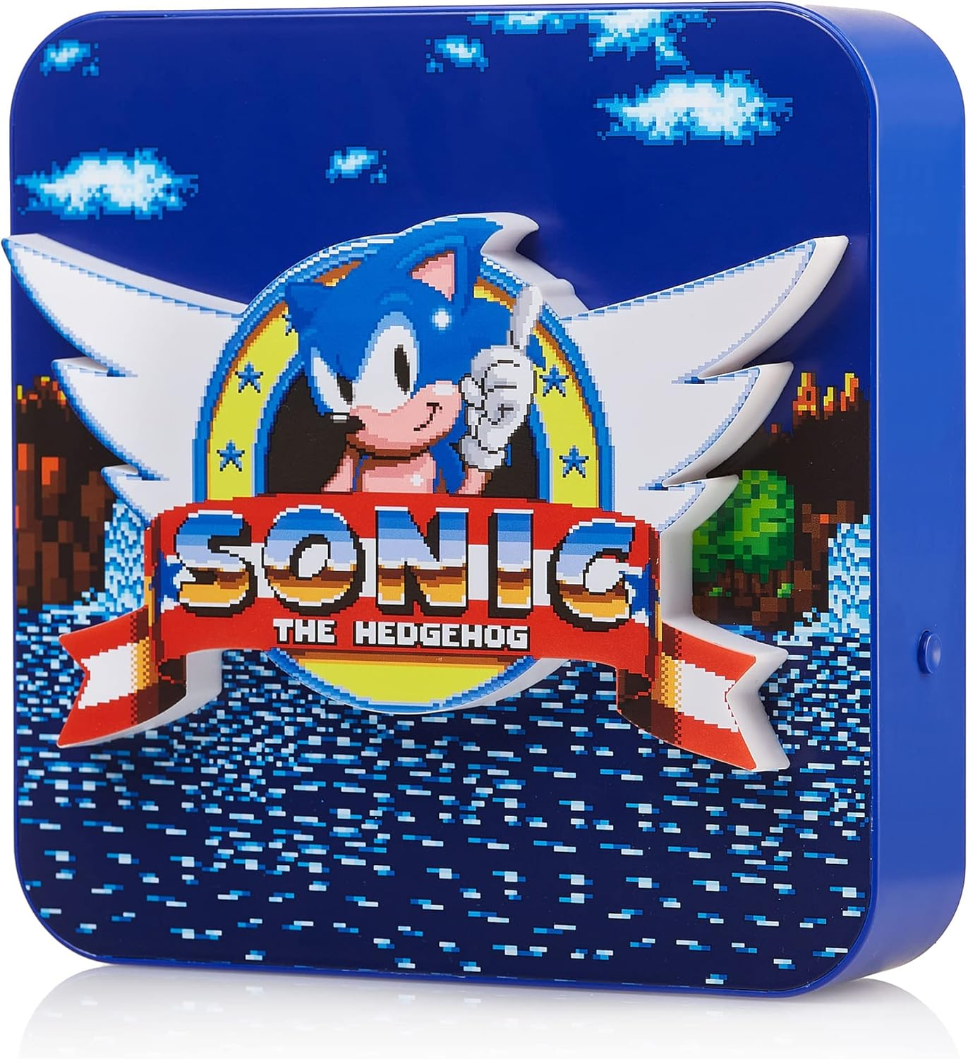 Sonic The Hedgehog 3D asztali és fali lámpa