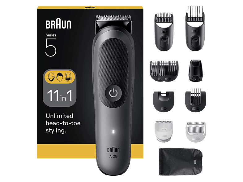 Braun AIO 5560 Hepsi Bir Arada Series 5 11 i 1 Tıraş Kiti