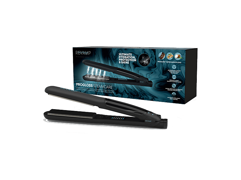 Prostownica REVAMP Progloss Ceramic Hair ST-1600 Czarny