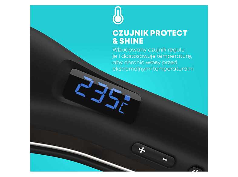 Prostownica REVAMP Progloss Hydro Shield X Shine ST-1800 235 stopni – zdjęcie 2