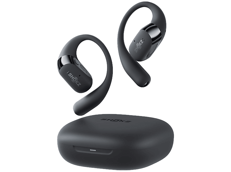 SHOKZ OpenFit 2 wireless earbud headphones, black