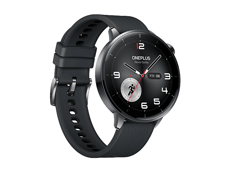 Smartwatch ONEPLUS Watch 3 43mm NFC GPS Black Steel Czarny