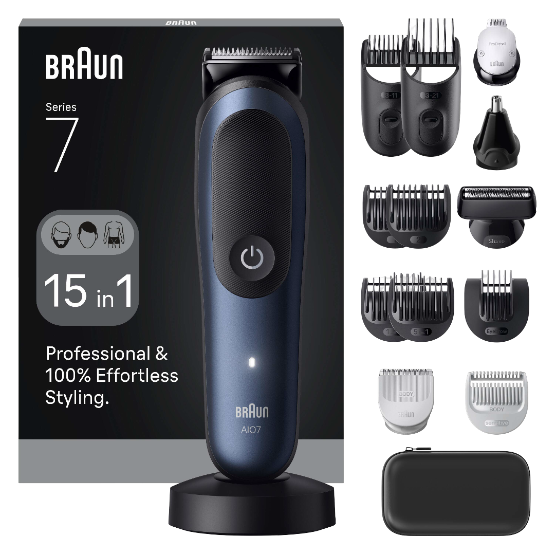 BRAUN AIO 7580 Hepsi Bir Arada Series 7 15 i 1 Arada Tıraş Kiti
