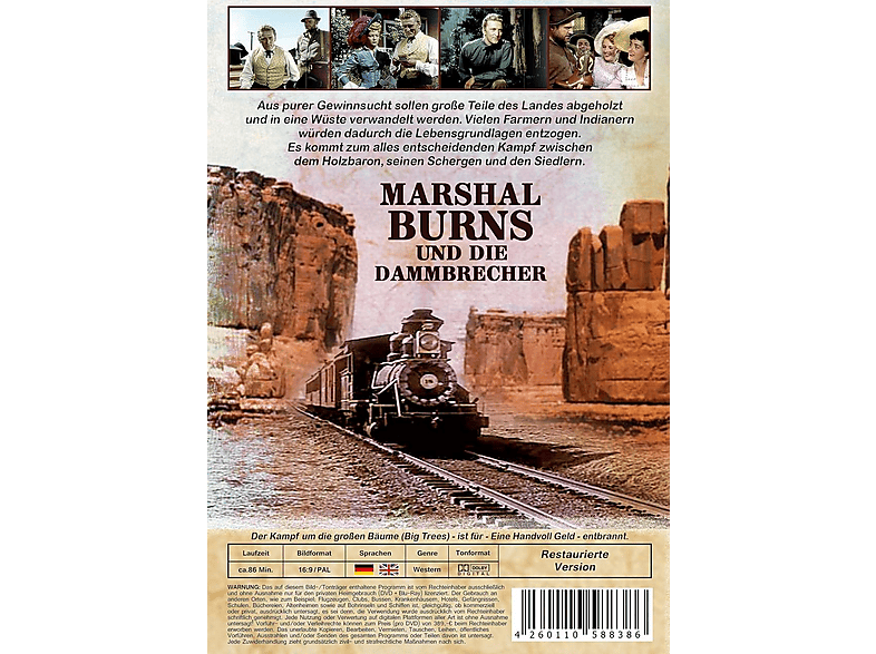 Thumbnail - Marshal Burns und die Dammbrecher DVD